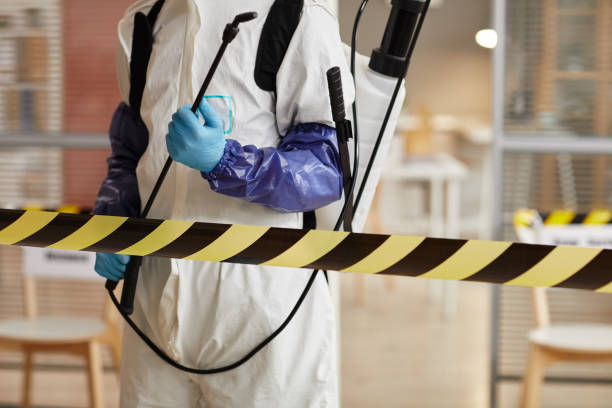 Professional Trauma Scene Cleanup technician working in Springfield, MI